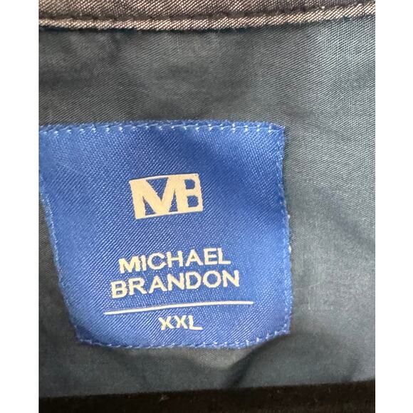 Michael Brandon Men's 2XL Button Down Long Sleeve Shirt - Picture 2 of 5